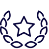 Star icon to represent outstanding pot-purchase experience