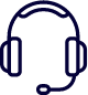 Headset to represent technical support