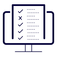 Icon image of checklist representing fixing indexing issues