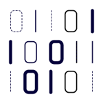 Icon image of dots and dashes to represent sitemaps
