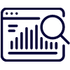 search icon to represent integrated SEO tools